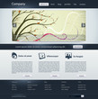 Web site design template