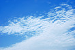 Blue sky with clouds