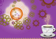 Violet coffee