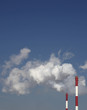 chimneys and smoke