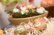 Traditional russian Easter Background