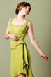 Photo: Short hair woman with dress Short hair woman with dress