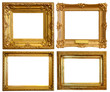 Photo en ligne au meilleur prix Set of  Luxury gilded frames
