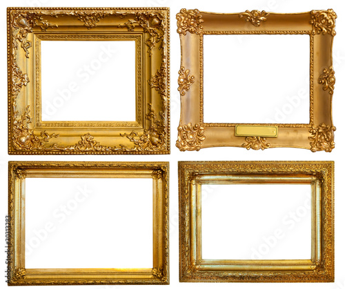 Photo: Set of Luxury gilded frames Set of Luxury gilded frames