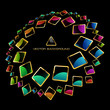 Vektor: Abstract frame. Abstract frame.
