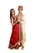 Photo: Indian couple in traditional wear. Indian couple in traditional wear.