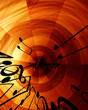Abstract musical background
