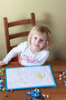 Young girl at play.