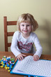 Young girl at play.