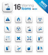 White Squares - warning icons 01