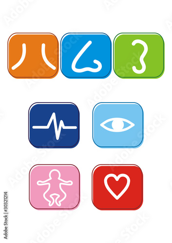 Vektor: diverse Ärzte Logos diverse Ärzte Logos