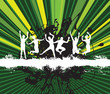 people jumping on a splash background people jumping on a splash background