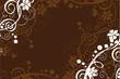 fond marron vintage