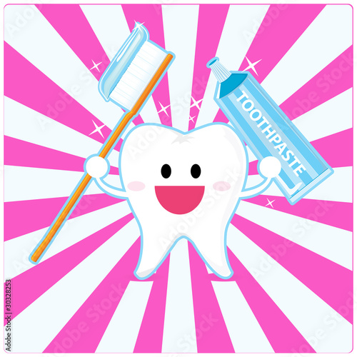 Vector: smiley tooth smiley tooth