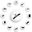 Set buttons - 180_B. Insects