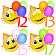 Image : mein geburtstag set - 12 - 13 - 15 - 17