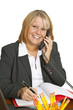 Freundliche Businessfrau