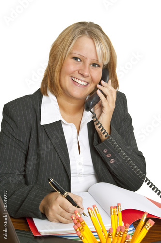 Foto: Freundliche Businessfrau Freundliche Businessfrau