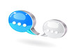 colorful bubble chat icon