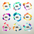 set of abstract rames for your text set of abstract rames for your text