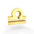 golden  symbol of zodiac