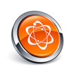 icône bouton internet atome univers