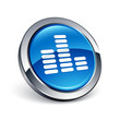 icône bouton internet equalizer musique
