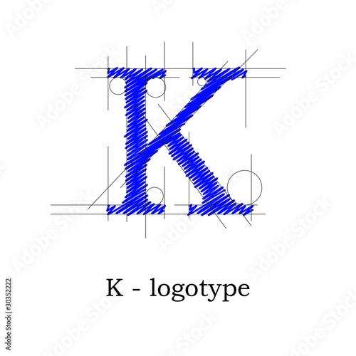 Logo Design Letter on Logo Design Letter K   Vector    Puckillustrations  30352222   See