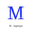 Logo design letter M # Vector Logo design letter M # Vector