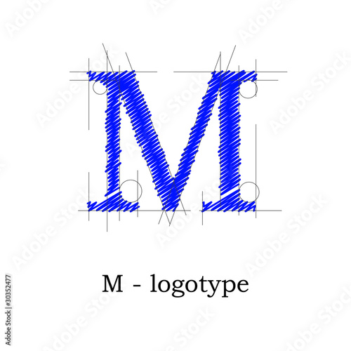 Logo Design  Letters on Logo Design Letter M   Vector By Puckillustrations  Royalty Free