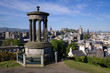Edinburgh City And Castle Viewed From Calton Hill Edinburgh City And Castle Viewed From Calton Hill