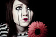 sad mime