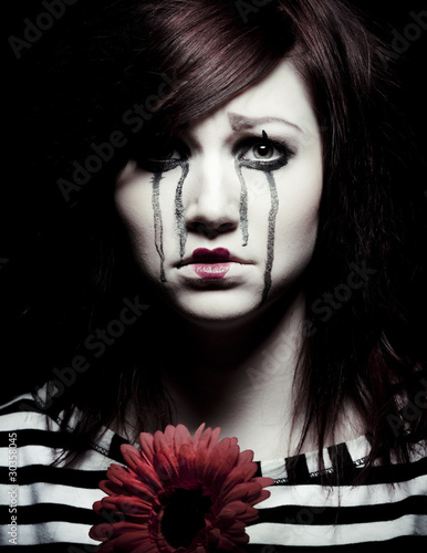 Photo: sad mime sad mime