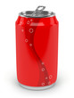 Canette de soda sur fond blanc 2 Canette de soda sur fond blanc 2