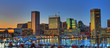 Baltimore Inner Harbor Sunset