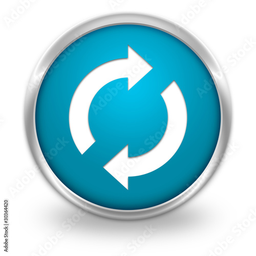 Illustration: Button Aktualisieren Button Aktualisieren