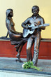 Monument to Vladimir Vysotsky and Marina Vlady in Ekaterinburg