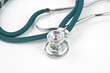 Stethescope on a white background