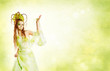 Foto: Floral spring woman Floral spring woman