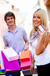 Shopping couple