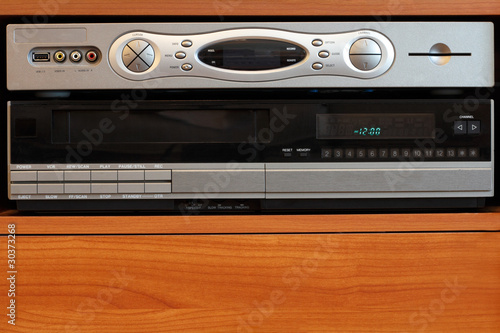 Photo: New DVR with Old VCR New DVR with Old VCR