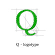 Logo design letter Q # Vector Logo design letter Q # Vector