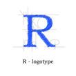 Logo design letter R # Vector Logo design letter R # Vector