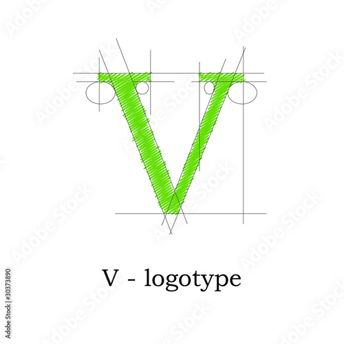 Logo Design Letter on Logo Design Letter V   Vector    Puckillustrations  30373890   See