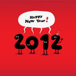 Funny 2012 New Year's Eve greeting card