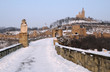 Tsarevets Sronghold in the Winter
