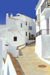 Pathway leading through the village Frigiliana