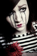 sad mime