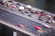 Bridge on third transport ring in Moscow, Russia