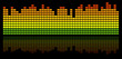 Graphic equalizer with reflection 3